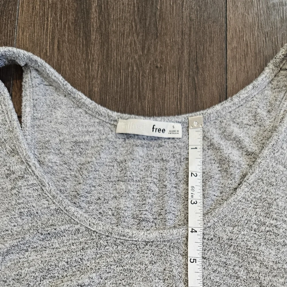 NWOT Wilfred Free Tie Front Crop Top - SIZE S - Picture 13 of 13